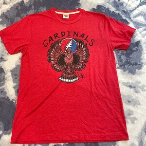 Homage Red NFL x Grateful Dead x Cardinals sz M